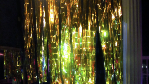 A shimmering field of light