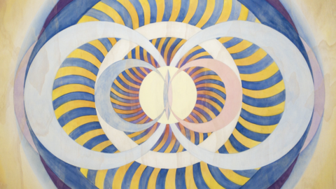 Abstract concentric circles